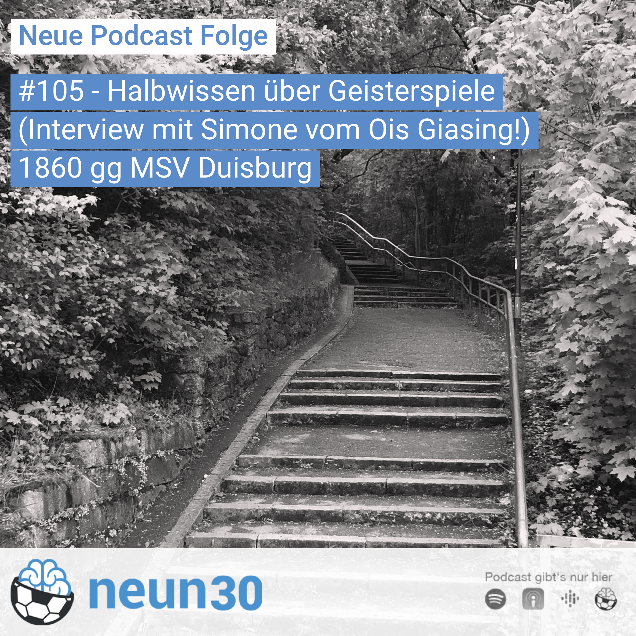 Halbwissen über Geisterspiele
(Interview mit Simone vom Ois Giasing!)
TSV 1860 München gg  MSV Duisburg